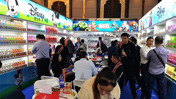 赢天堂食品展会现场